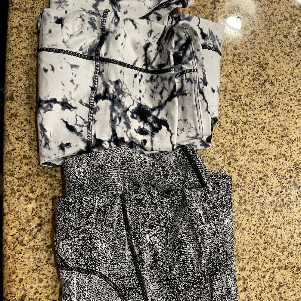 full length leggings (two pairs)